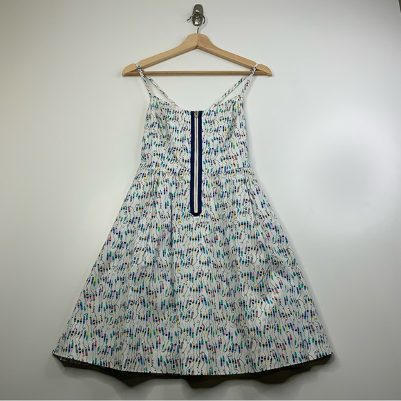 Lilly Pulitzer Coastal Beach Pool Party Strappy Zipper Sundress. Women’s Size 00 - Picture 1 of 9